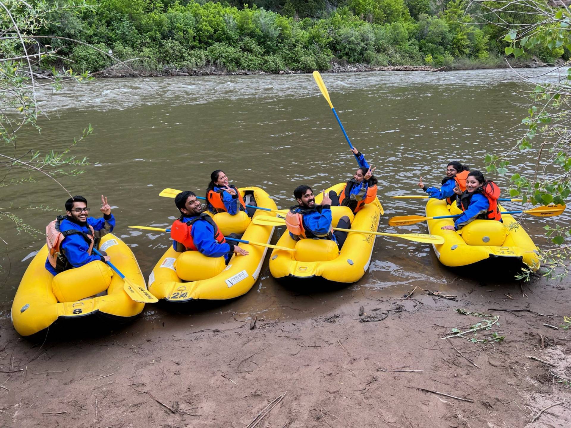 The Joy of Rafting with Groups
