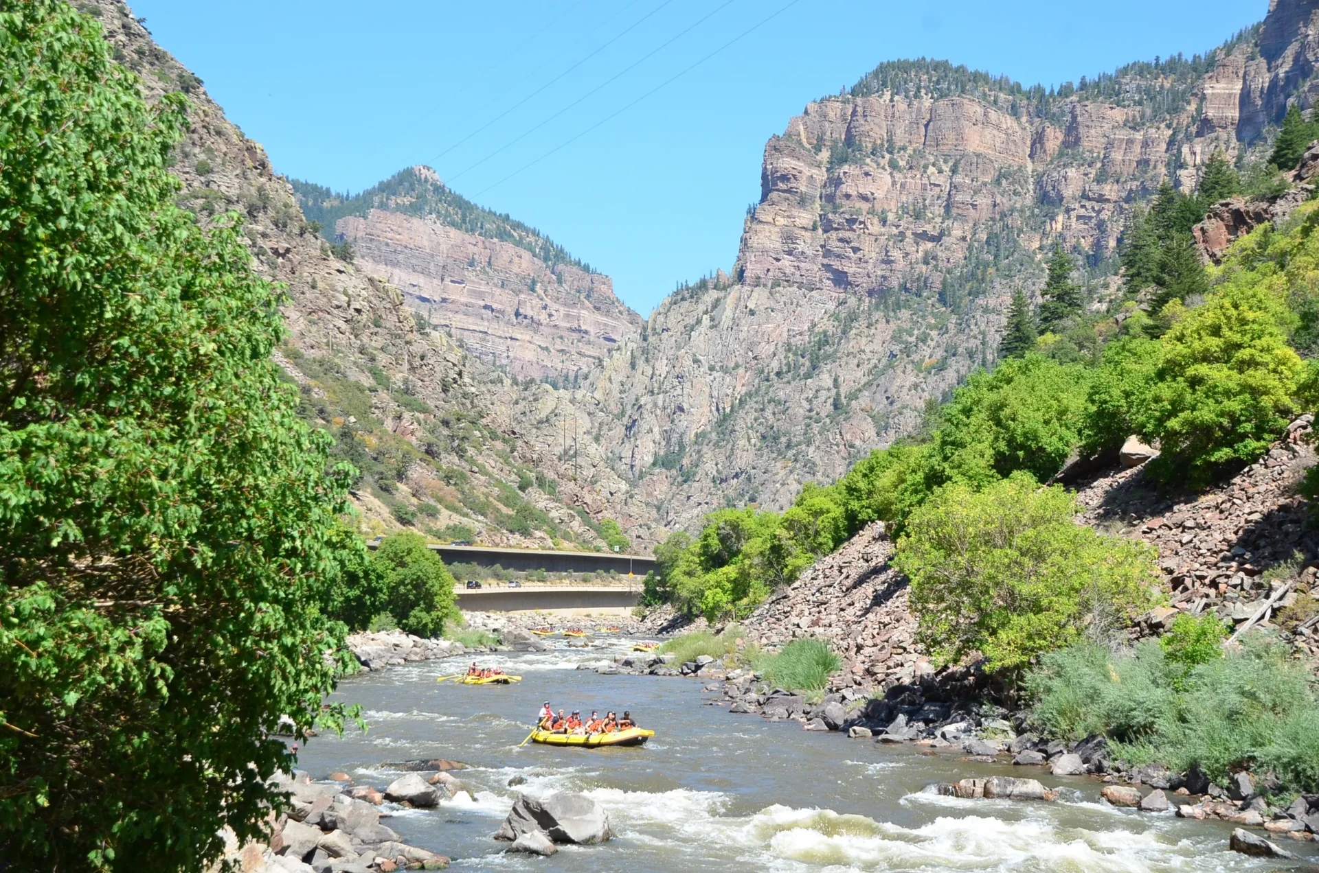 Full Day Whitewater Rafting on the Colorado River