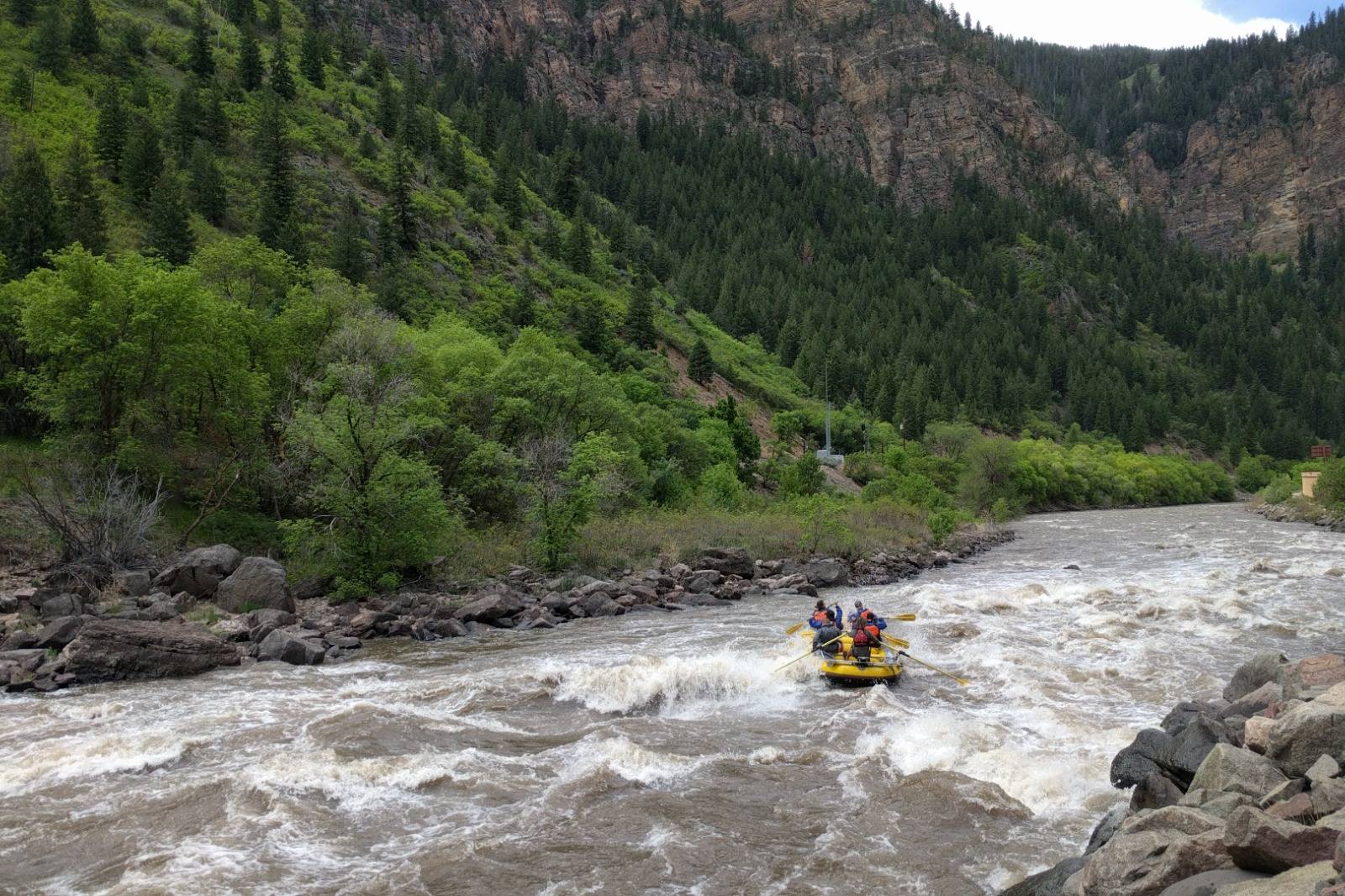 River Rafting Colorado Near I-70